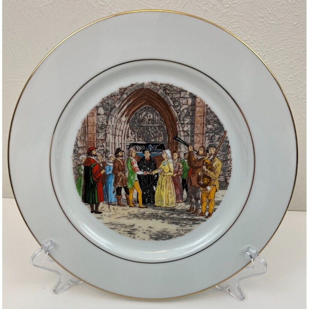 Martin Luther Collectible Plate 1983 MARRIAGE Limited Edition Vintage